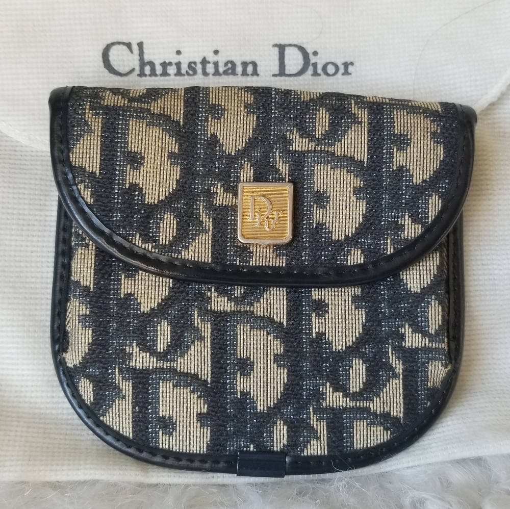 Christian Dior Monogram Mini Coin Purse Wallet